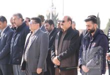 گزارش تصویری مراسم غبار روبی مزار شهدا